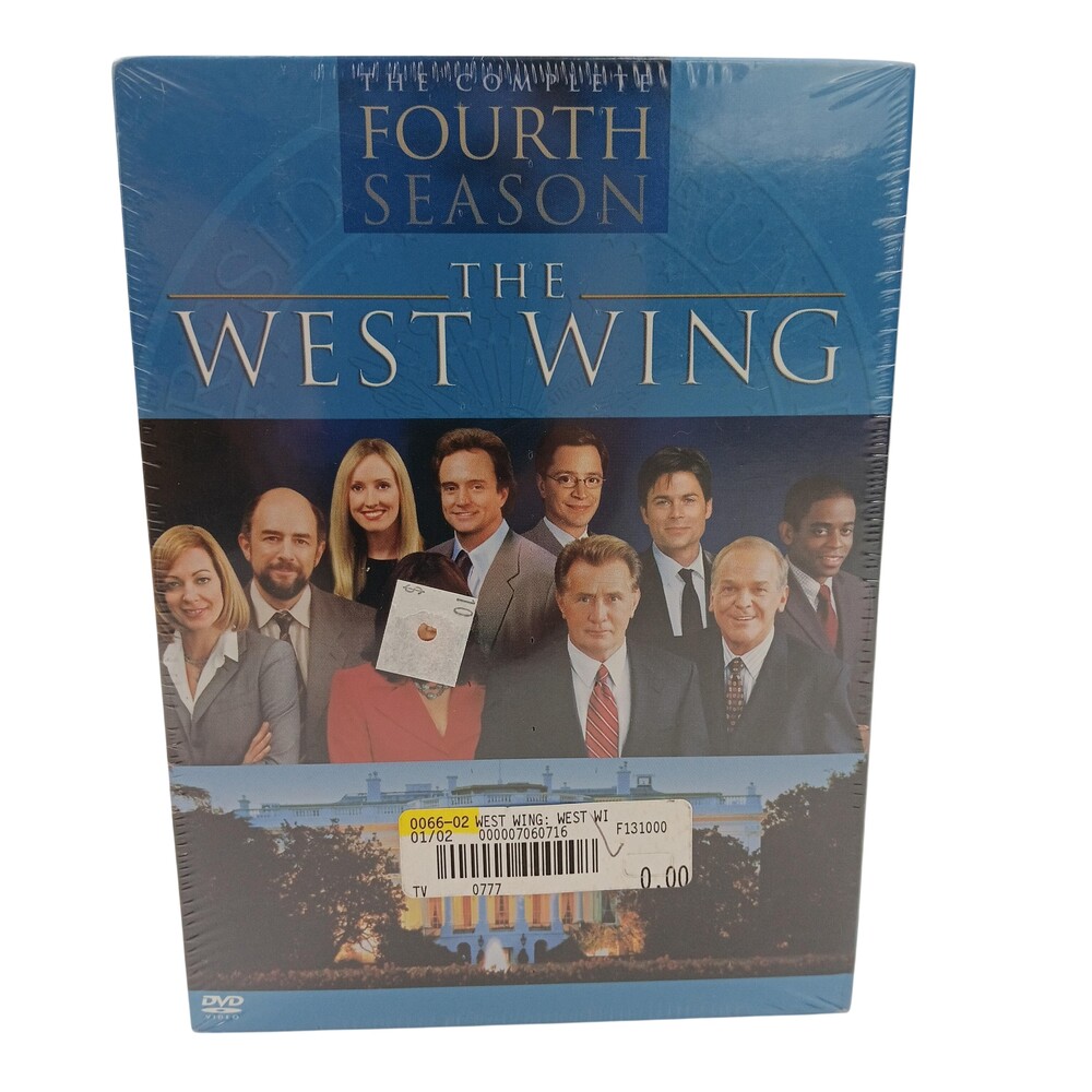 The West Wing Complete Fourth Season DVD Box Set TV Series Drama NR Warner